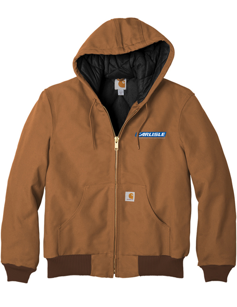 Picture of Carhartt ® Quilted-Flannel-Lined Duck Active Jacket